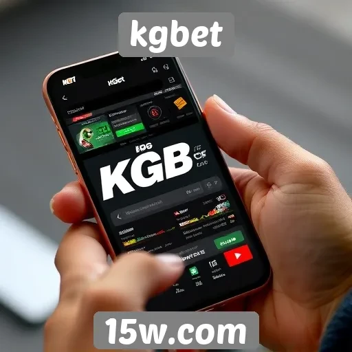Interface do site kgbet em dispositivos móveis