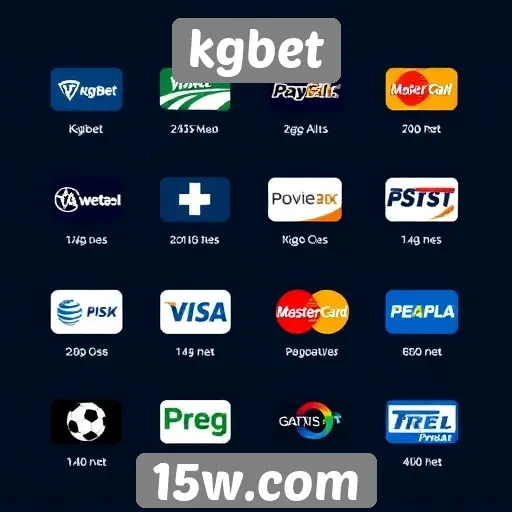 Métodos de pagamento disponíveis no kgbet